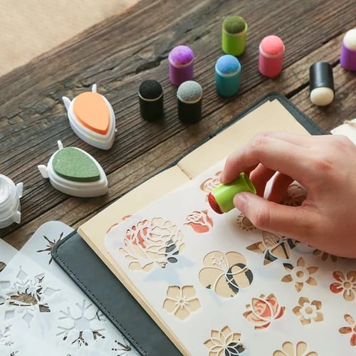 Sada prstových barev – Dětská kreativita bez nepořádku