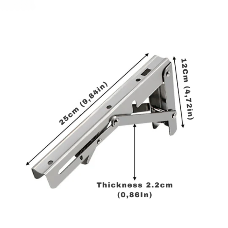 Vankka taitettava tuki tilan optimoimiseksi (X2)