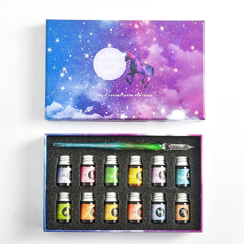 Schrijf met elegantie dankzij de in glas gedoopte pen