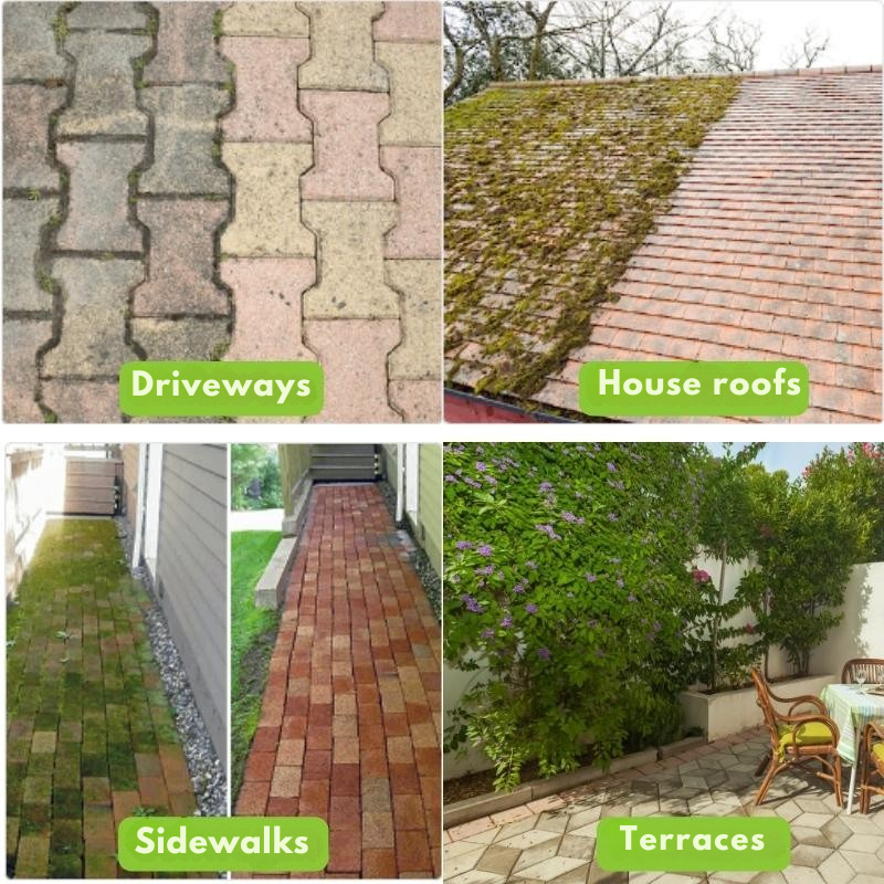 Poista rikkaruohot nopeasti ja vaivattomasti, jopa kovilta pinnoilta