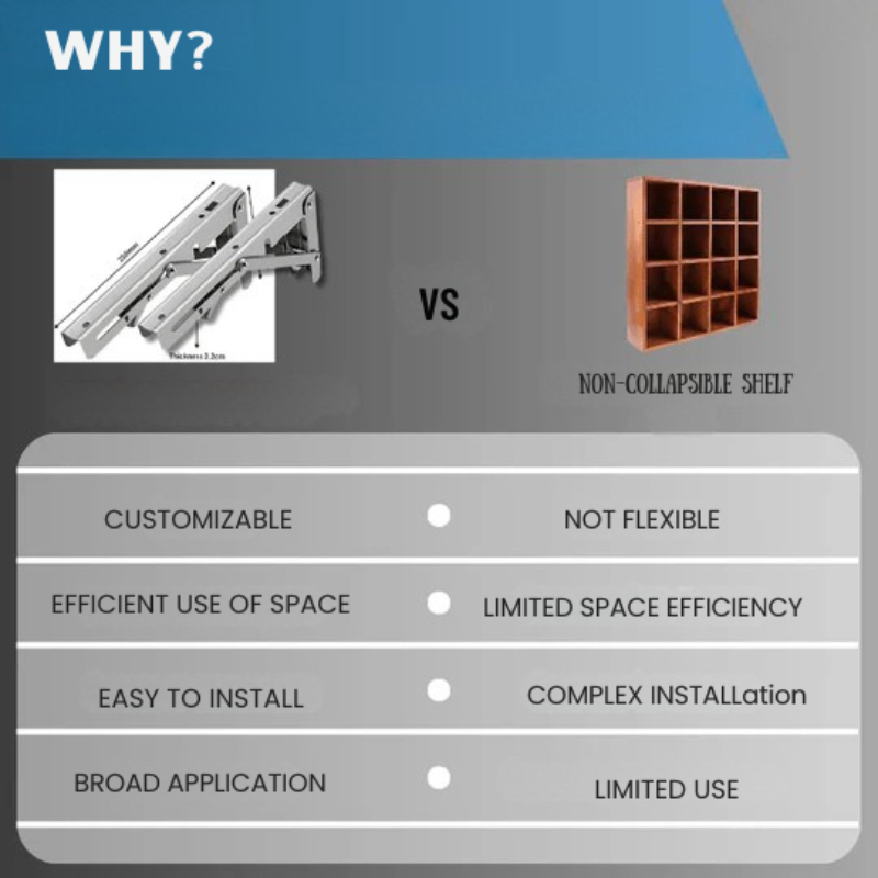 Vankka taitettava tuki tilan optimoimiseksi (X2)