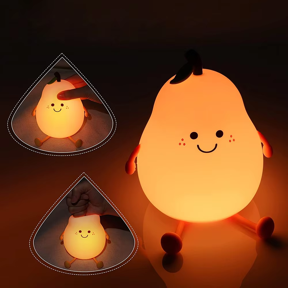 Veilleuse en silicone rechargeable pour enfants