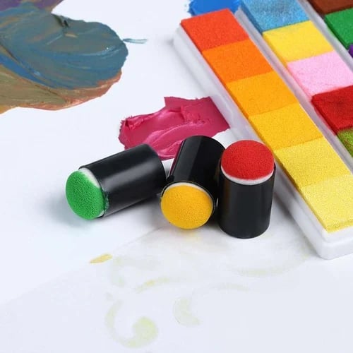 Sada prstových barev – Dětská kreativita bez nepořádku
