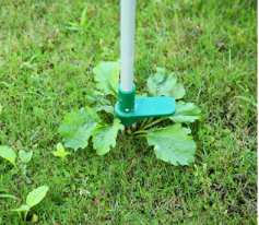 Ruohonleikkuri rikkaruohojen poistamiseen teräksestä