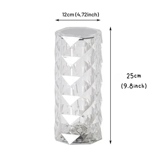CrystalMax™ - Lampa stołowa LED z efektem kryształu 
