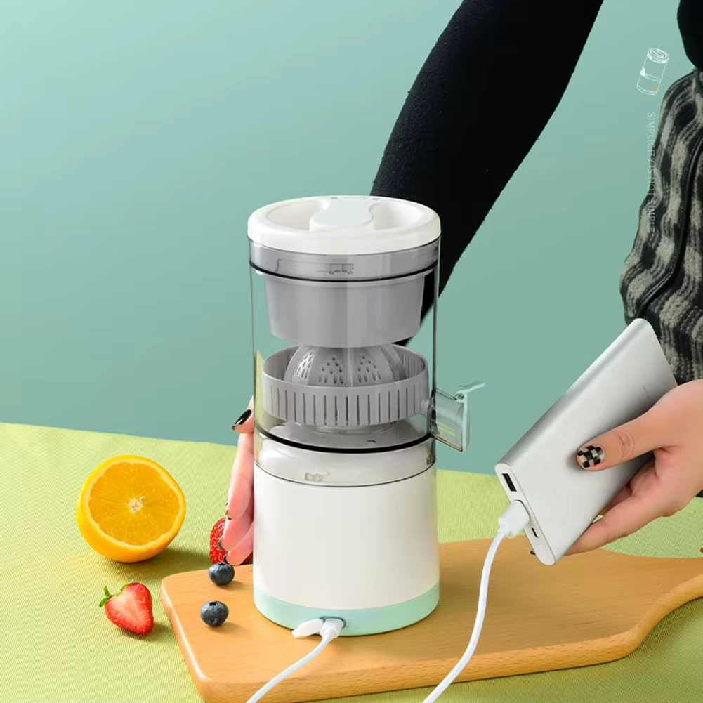 Portabler, schneller und einfacher elektrischer Entsafter 