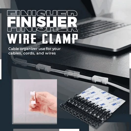 Fijaciones rápidas y discretas para cables y hilos (x20) 