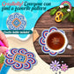DIY coasters med rhinsten 