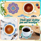 DIY coasters med rhinsten 