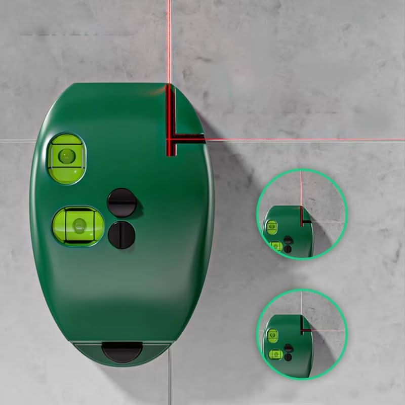 Livello laser a 90° - Elettronica e resistente 