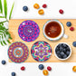 DIY coasters med rhinsten 