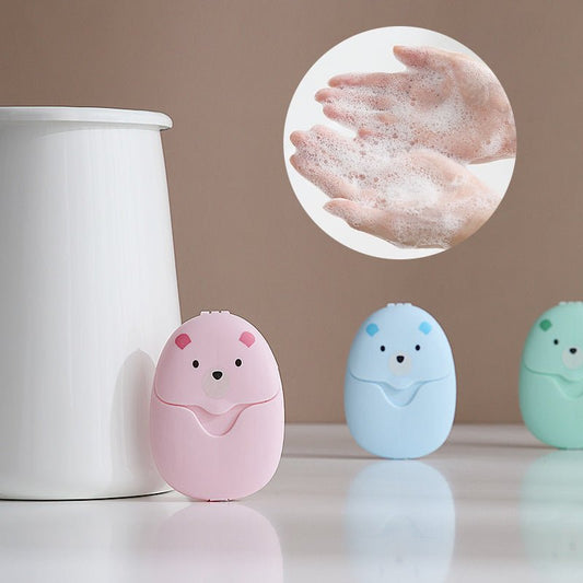 Mydło w arkuszach – Czyste ręce wszędzie, bez płynu