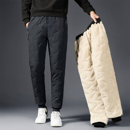 Mino-Pantalon de iarnă din fleece unisex