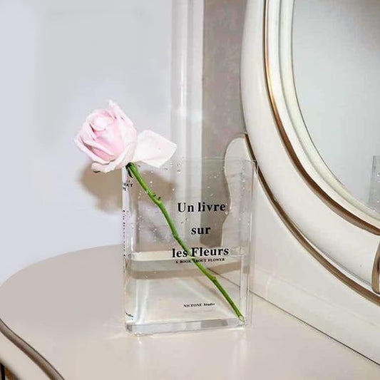 Váza dekorativní kniha – literární elegance u vás doma 