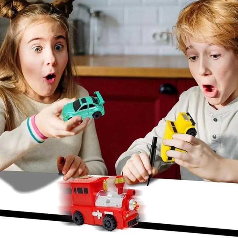 السيارة السحرية التي تتبع رسوماتك كما لو كانت سحرًا 