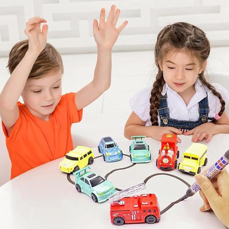 Magické auto, ktoré sleduje vaše kresby ako mávnutím čarovného prútika 