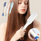 Spazzola riscaldata lisciatrice per capelli morbidi e lucenti 