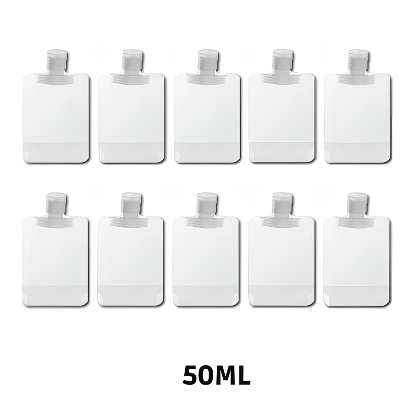 Sada 40 cestovních lahviček – čistá a přehledná přeprava — 50ML, fotografie 17