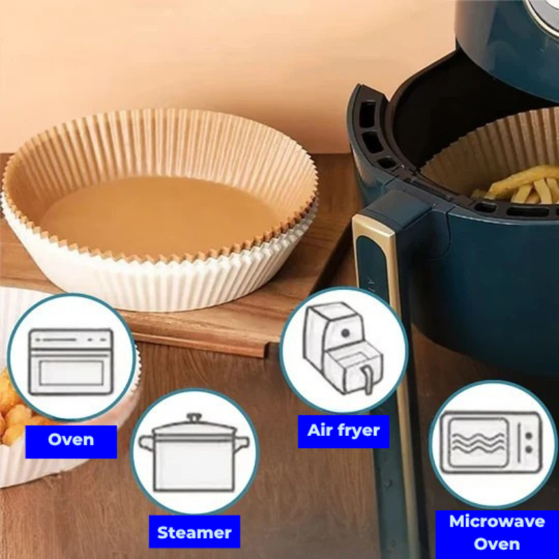 Praktische bakpapieren voor Air fryer – Netheid en tijdwinst 