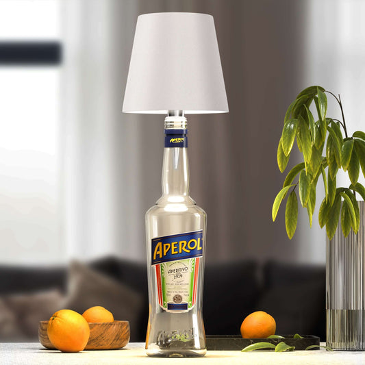 Lampa na fľašu bezdrôtová – elegantné a originálne osvetlenie