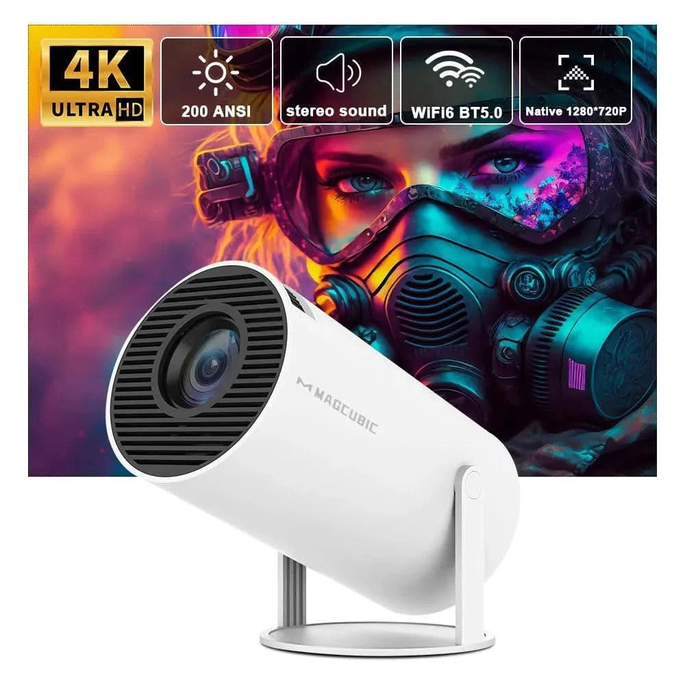 A compact projector that turns your wall into a cinema 