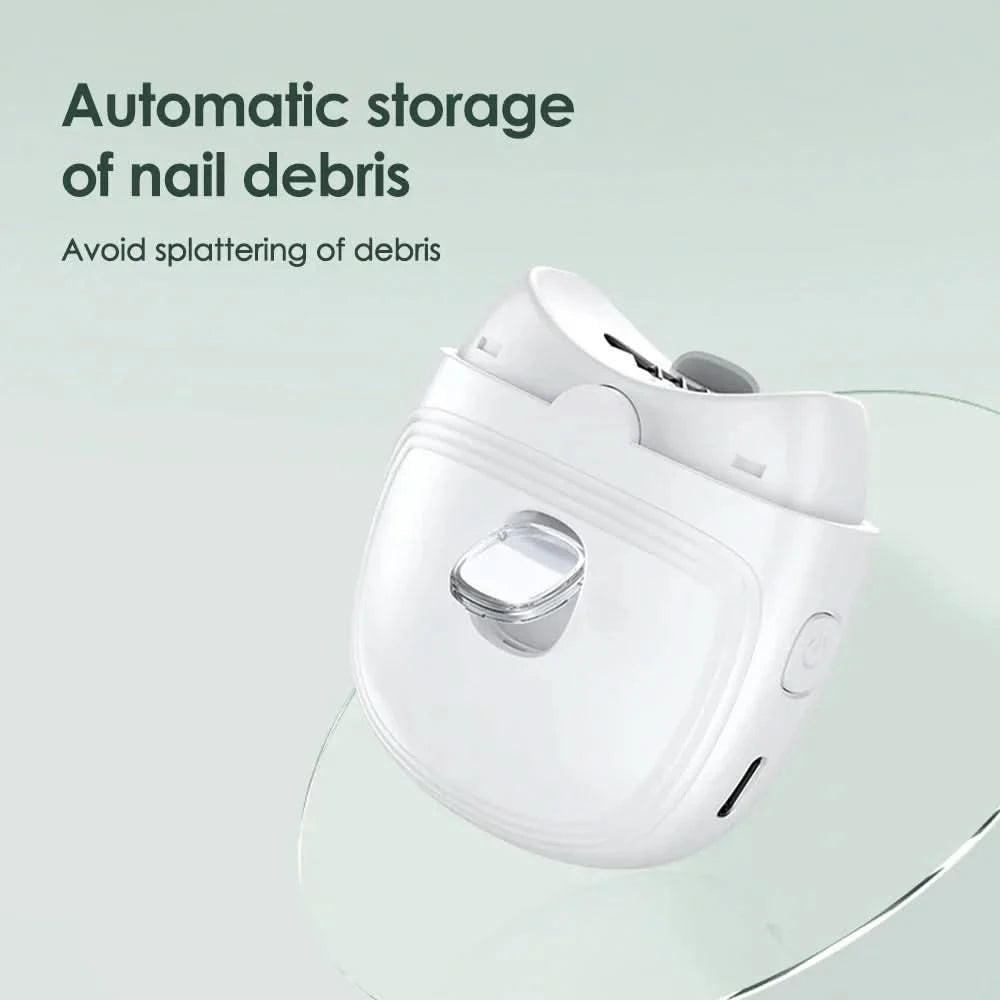 Precise and effortless electric nail clipper 