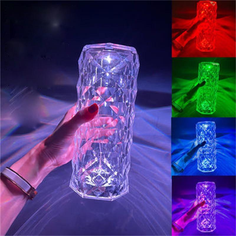 CrystalMax™ - Lampa stołowa LED z efektem kryształu 