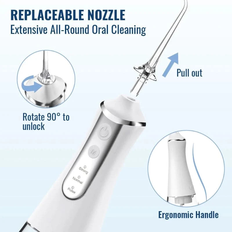 Hydropulse ricaricabile per cure dentali 