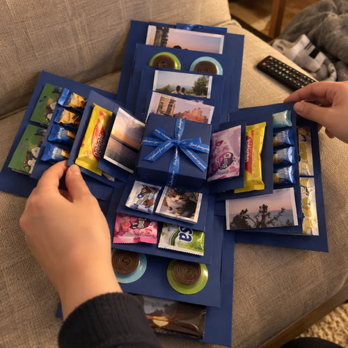 Boîte Cadeau Explosive à Souvenirs — photo d'un client 8