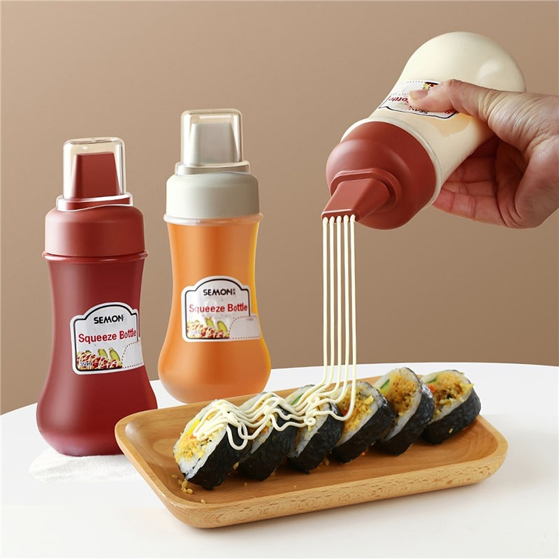 Dosieren Sie Ihre Saucen ganz einfach, ohne Spritzer 