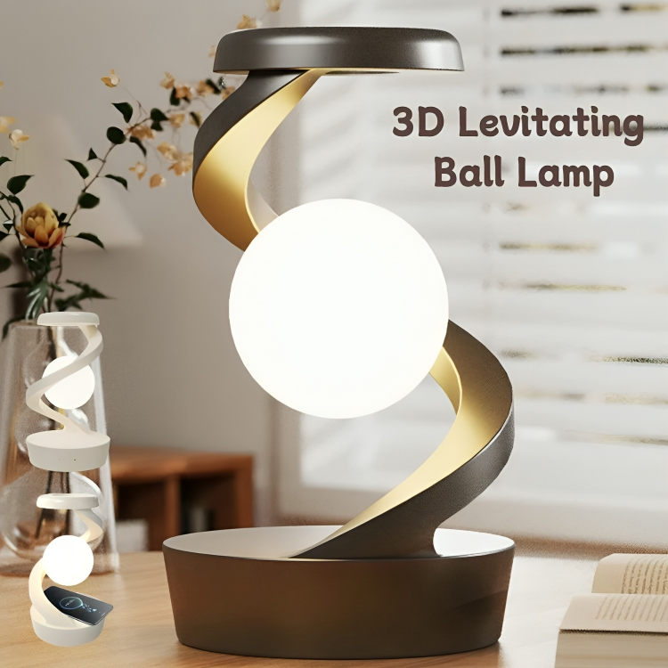 Designová LED lampa s integrovanou bezdrátovou nabíječkou 