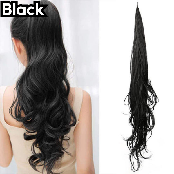 Extension coda di cavallo glamour per un look chic 